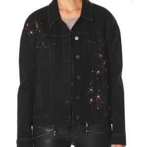 Rosie HW x Paige embellished jean jacket
